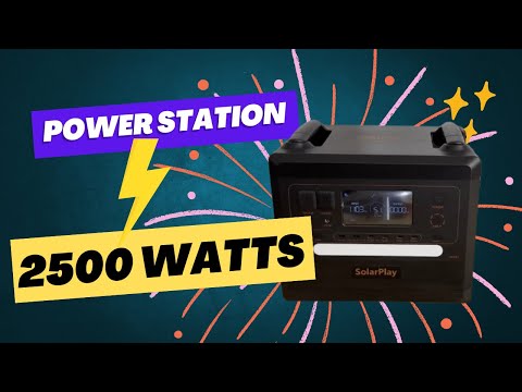 Test de la Power Station SolarPlay Q2402M – batterie portable haute capacité