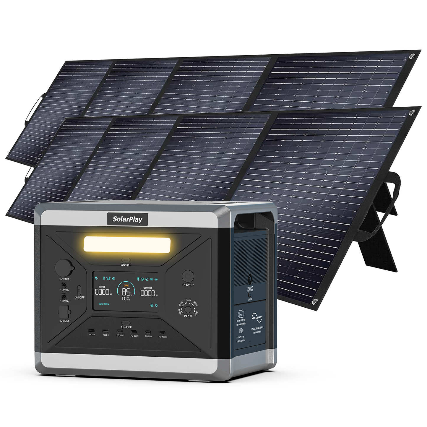 SolarPlay Q2501 panneau solaire plié