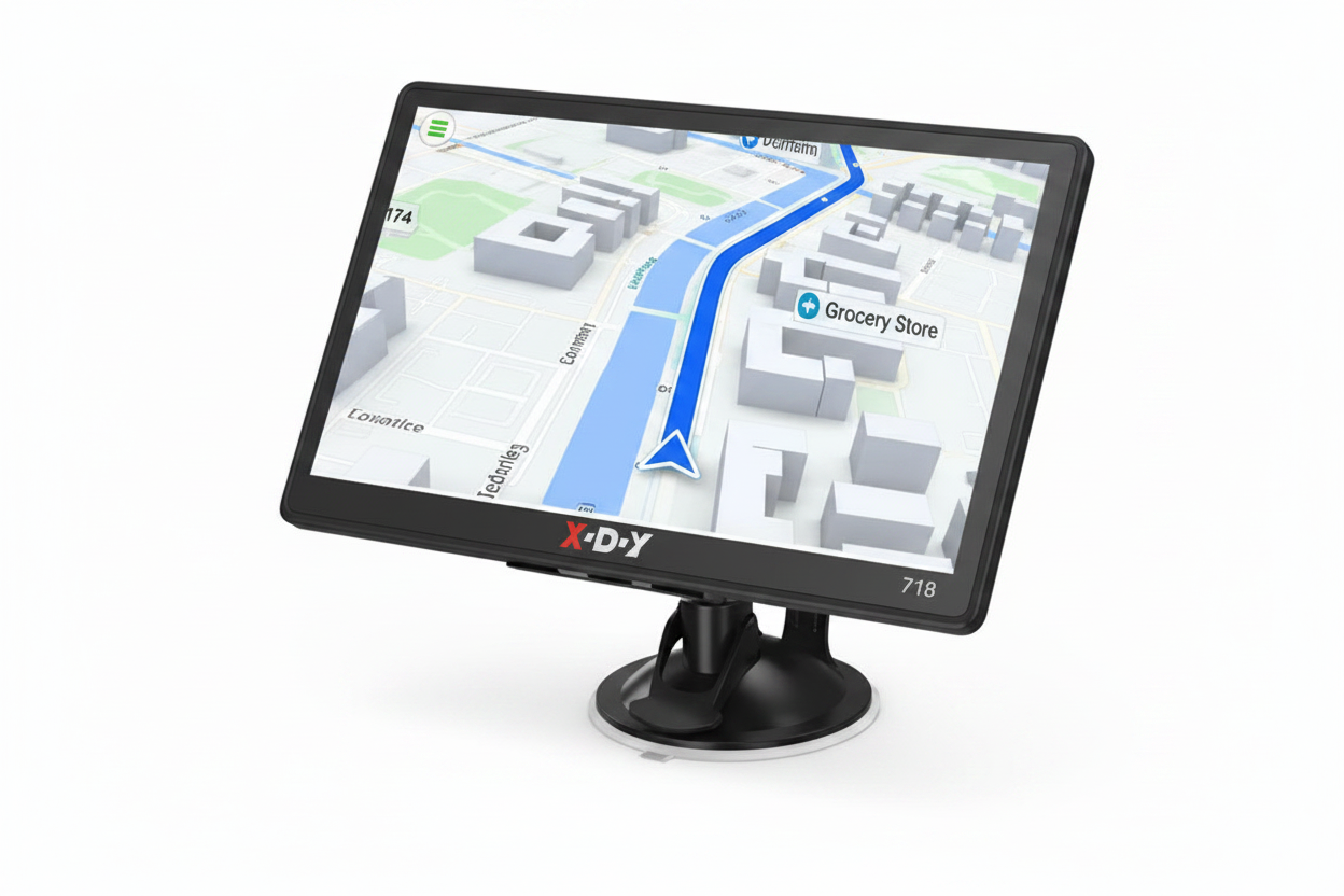 GPS Portable Camping-Car 5" - Compact & Navigation Europe 2026