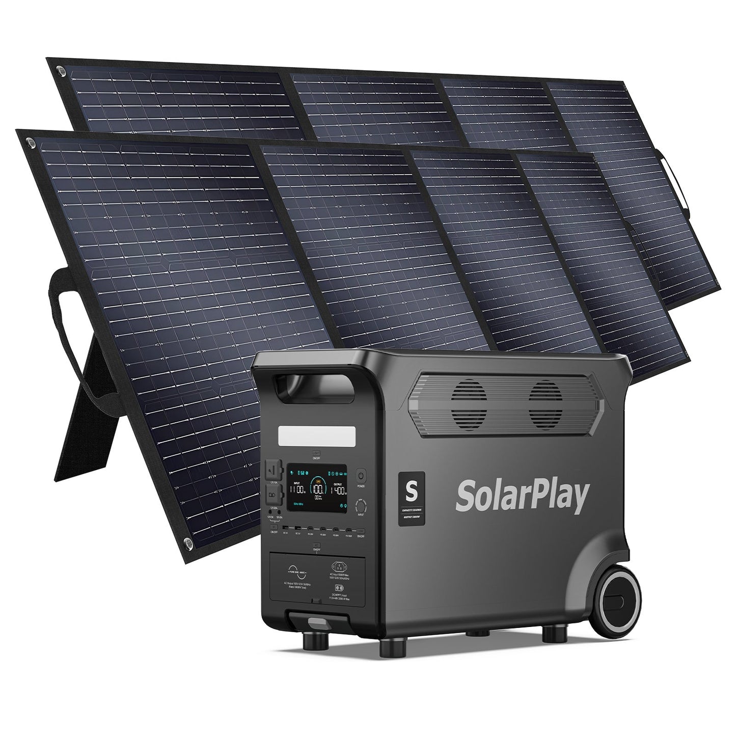 SolarPlay Q3600 deux panneaux solaires 400W