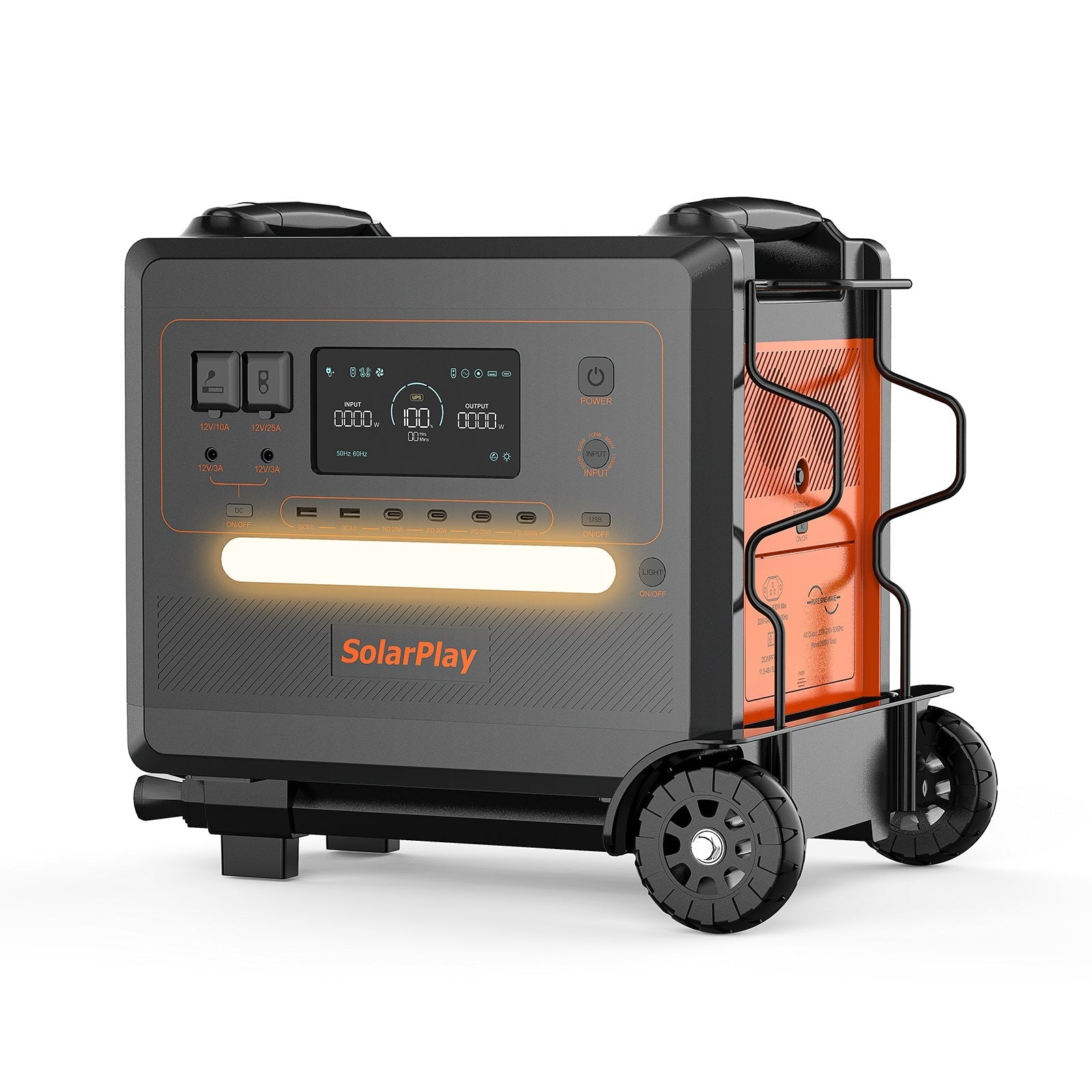 SolarPlay Q2402M ports et connectiques