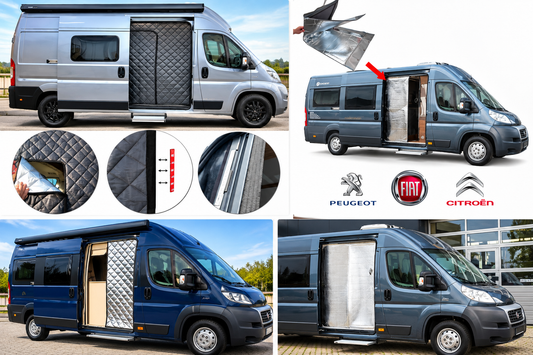 Kit isolation thermique cabine van 3 pièces Ducato Boxer Jumper